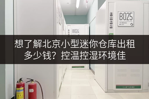 想了解北京小型迷你仓库出租多少钱？控温控湿环境佳