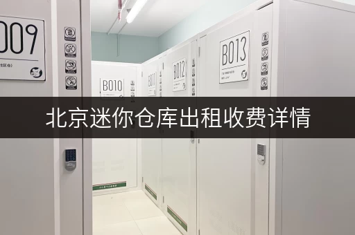 北京迷你仓库出租收费详情，考拉仓满足多样存储需求