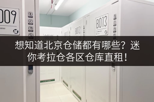 想知道北京仓储都有哪些？迷你考拉仓各区仓库直租！