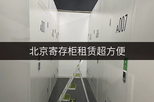 北京寄存柜租赁超方便，迷你考拉仓随存随取超省心