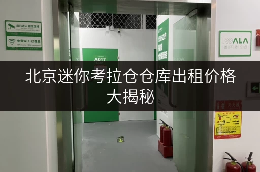 北京迷你考拉仓仓库出租价格大揭秘,满足个人企业存储需求 北京迷你考拉仓仓库出租价格大揭秘,满足个人企业存储需求
