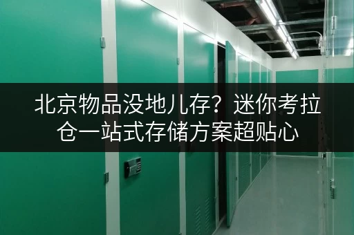 北京物品没地儿存?迷你考拉仓一站式存储方案超贴心 北京物品没地儿存?迷你考拉仓一站式存储方案超贴心