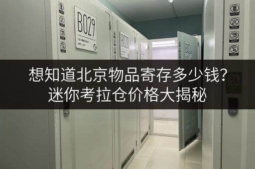 想知道北京物品寄存多少钱?迷你考拉仓价格大揭秘 想知道北京物品寄存多少钱?迷你考拉仓价格大揭秘