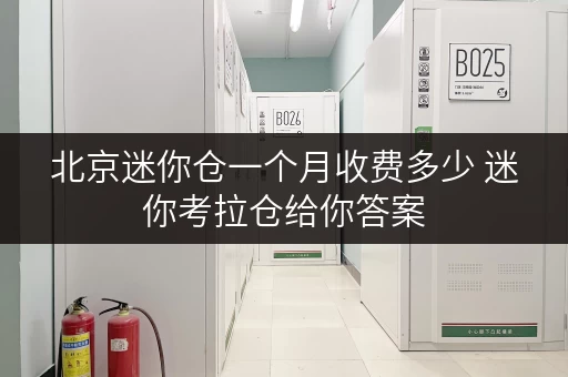 北京迷你仓一个月收费多少 迷你考拉仓给你答案 北京迷你仓一个月收费多少 迷你考拉仓给你答案