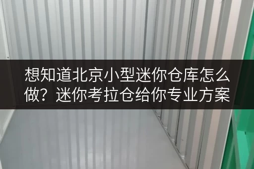 想知道北京小型迷你仓库怎么做?迷你考拉仓给你专业方案 想知道北京小型迷你仓库怎么做?迷你考拉仓给你专业方案