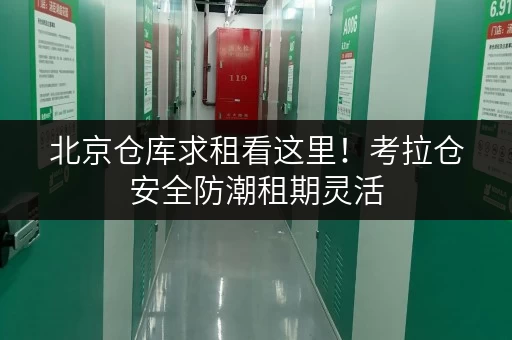 北京仓库求租看这里!考拉仓安全防潮租期灵活 北京仓库求租看这里!考拉仓安全防潮租期灵活