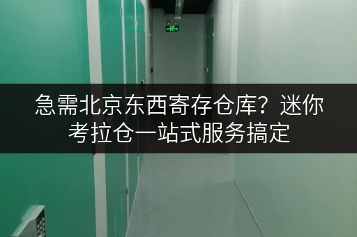 急需北京东西寄存仓库?迷你考拉仓一站式服务搞定 急需北京东西寄存仓库?迷你考拉仓一站式服务搞定