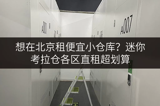 想在北京租便宜小仓库?迷你考拉仓各区直租超划算 想在北京租便宜小仓库?迷你考拉仓各区直租超划算