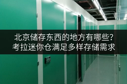 北京储存东西的地方有哪些?考拉迷你仓满足多样存储需求 北京储存东西的地方有哪些?考拉迷你仓满足多样存储需求