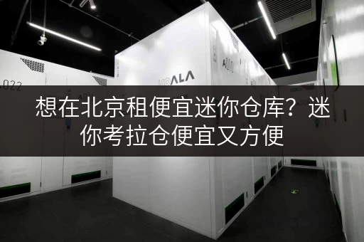 想在北京租便宜迷你仓库?迷你考拉仓便宜又方便 想在北京租便宜迷你仓库?迷你考拉仓便宜又方便
