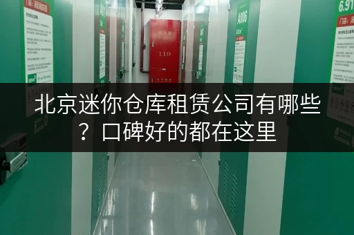 北京迷你仓库租赁公司有哪些?口碑好的都在这里 北京迷你仓库租赁公司有哪些?口碑好的都在这里