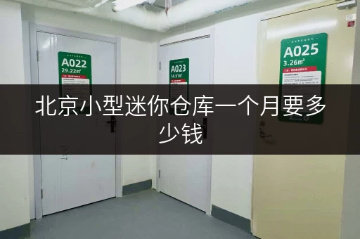 北京小型迷你仓库一个月要多少钱，看完你就懂