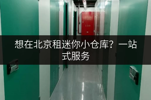 想在北京租迷你小仓库?一站式服务,随存随取超方便 想在北京租迷你小仓库?一站式服务,随存随取超方便