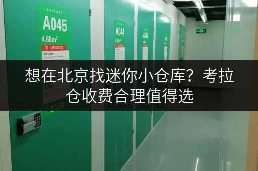 想在北京找迷你小仓库?考拉仓收费合理值得选 想在北京找迷你小仓库?考拉仓收费合理值得选