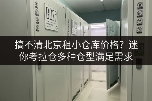 搞不清北京租小仓库价格？迷你考拉仓多种仓型满足需求