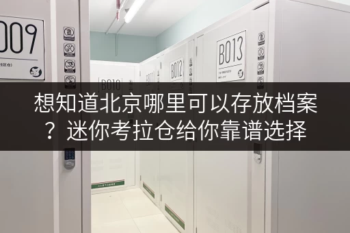 想知道北京哪里可以存放档案？迷你考拉仓给你靠谱选择