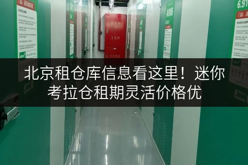 北京租仓库信息看这里!迷你考拉仓租期灵活价格优 北京租仓库信息看这里!迷你考拉仓租期灵活价格优