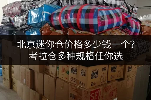 北京迷你仓价格多少钱一个？考拉仓多种规格任你选