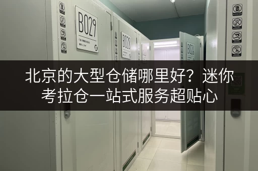北京的大型仓储哪里好？迷你考拉仓一站式服务超贴心