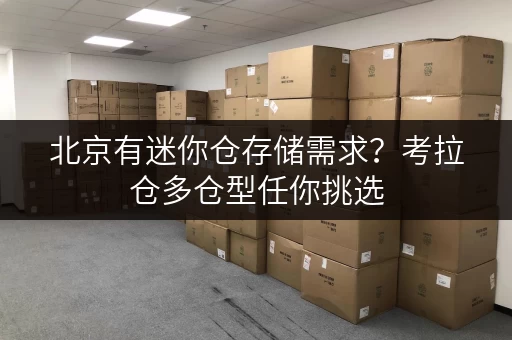 北京有迷你仓存储需求？考拉仓多仓型任你挑选