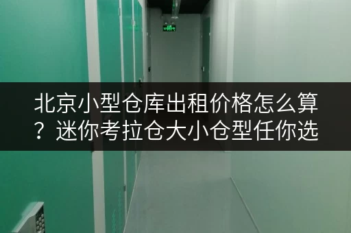 北京小型仓库出租价格怎么算？迷你考拉仓大小仓型任你选