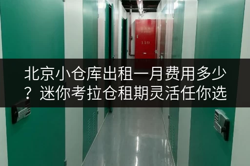 北京小仓库出租一月费用多少?迷你考拉仓租期灵活任你选! 北京小仓库出租一月费用多少?迷你考拉仓租期灵活任你选!