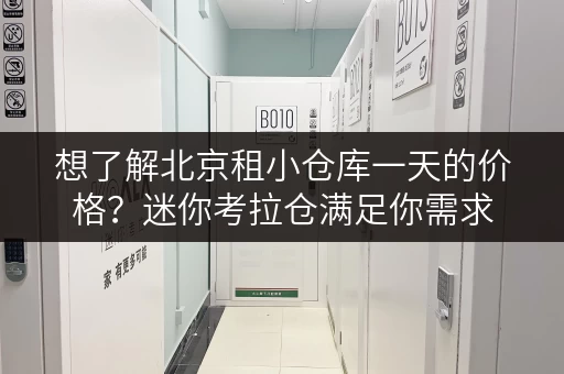 想了解北京租小仓库一天的价格？迷你考拉仓满足你需求