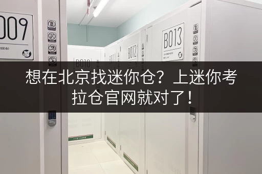 想在北京找迷你仓?上迷你考拉仓官网就对了! 想在北京找迷你仓?上迷你考拉仓官网就对了!