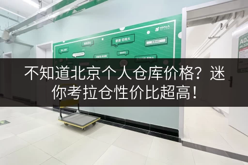 不知道北京个人仓库价格？迷你考拉仓性价比超高！