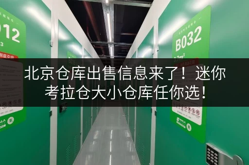北京仓库出售信息来了!迷你考拉仓大小仓库任你选! 北京仓库出售信息来了!迷你考拉仓大小仓库任你选!