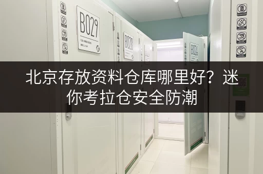 北京存放资料仓库哪里好?迷你考拉仓安全防潮,随存随取 北京存放资料仓库哪里好?迷你考拉仓安全防潮,随存随取
