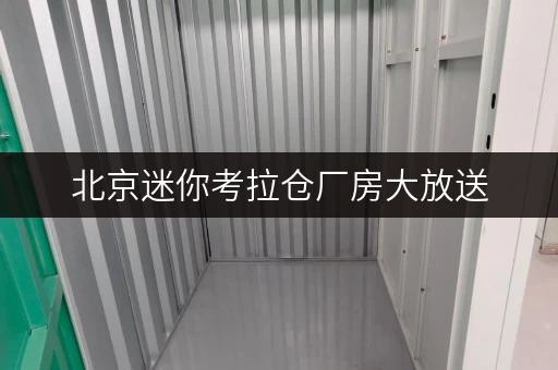 北京迷你考拉仓厂房大放送，出租价格实惠，环境超棒