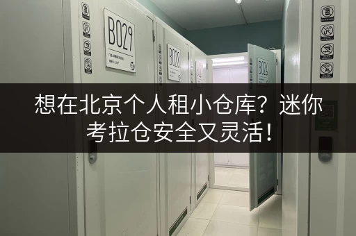 想在北京个人租小仓库？迷你考拉仓安全又灵活！