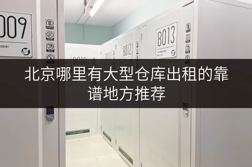 北京哪里有大型仓库出租的靠谱地方推荐