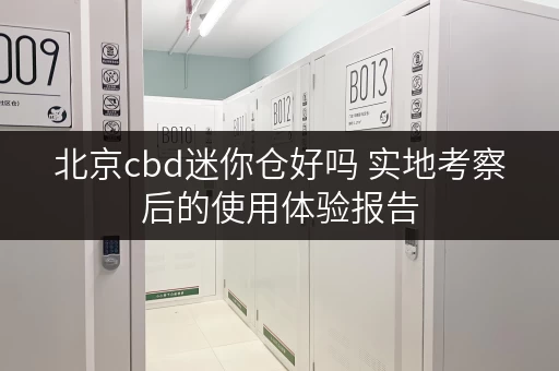 北京cbd迷你仓好吗 实地考察后的使用体验报告
