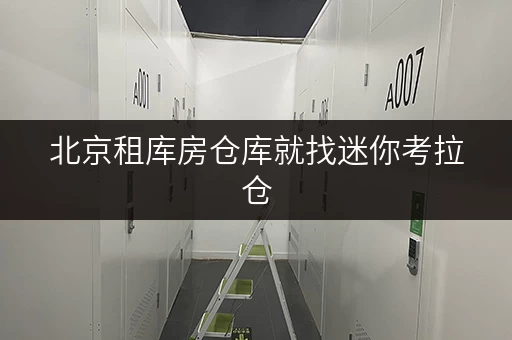 北京租库房仓库就找迷你考拉仓，24小时监控超安心