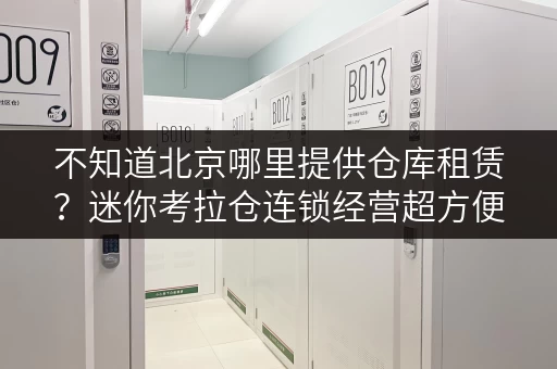 不知道北京哪里提供仓库租赁？迷你考拉仓连锁经营超方便