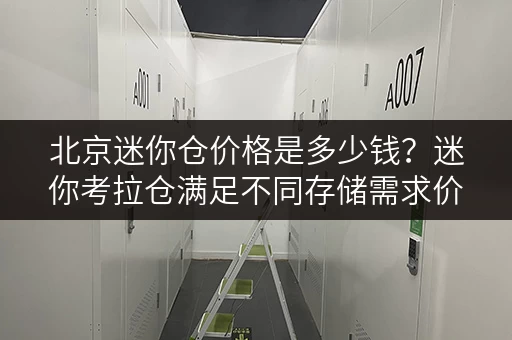 北京迷你仓价格是多少钱？迷你考拉仓满足不同存储需求价不同