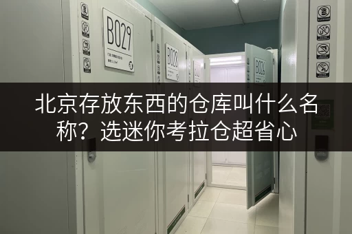 北京存放东西的仓库叫什么名称?选迷你考拉仓超省心 北京存放东西的仓库叫什么名称?选迷你考拉仓超省心