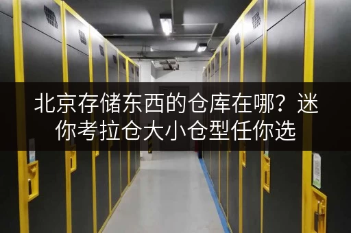 北京存储东西的仓库在哪？迷你考拉仓大小仓型任你选
