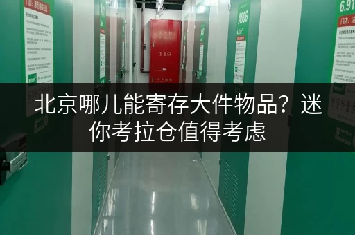 北京哪儿能寄存大件物品？迷你考拉仓值得考虑