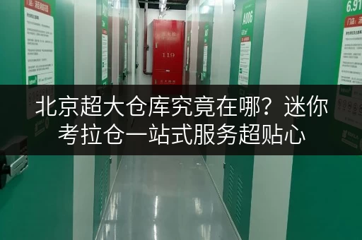 北京超大仓库究竟在哪？迷你考拉仓一站式服务超贴心