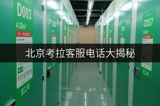 北京考拉客服电话大揭秘，自助仓储服务超灵活