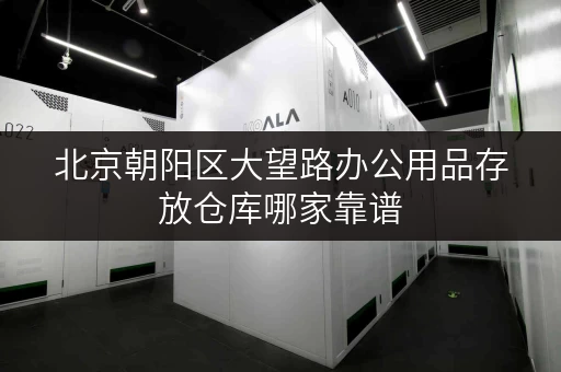 北京朝阳区大望路办公用品存放仓库哪家靠谱