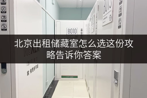 北京出租储藏室怎么选这份攻略告诉你答案