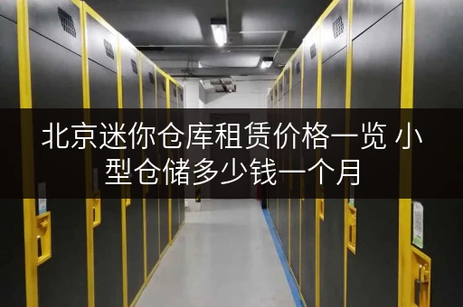 北京迷你仓库租赁价格一览 小型仓储多少钱一个月