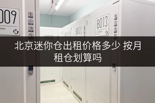 北京迷你仓出租价格多少 按月租仓划算吗