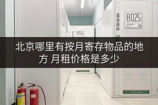 北京哪里有按月寄存物品的地方 月租价格是多少