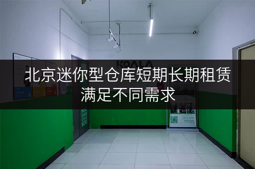 北京迷你型仓库短期长期租赁满足不同需求