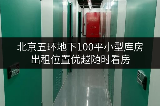 北京五环地下100平小型库房出租位置优越随时看房
